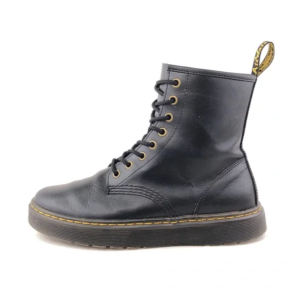 Dr. Martens | Shoes | Dr Martens Zavala Black Leather Combat  display picture 1